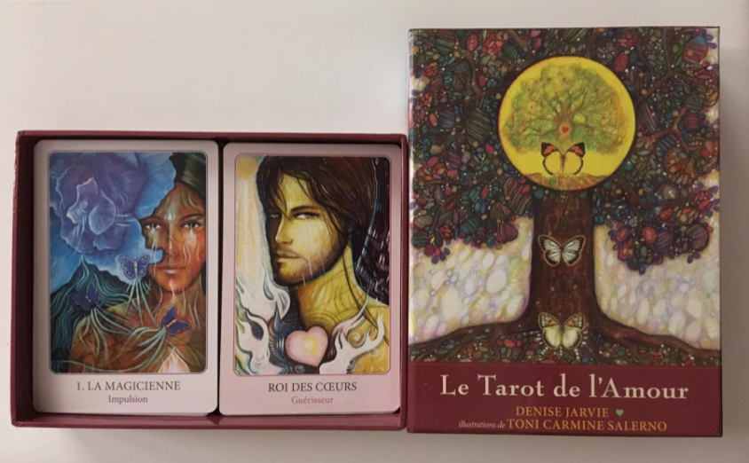 tarot amour cartes et livre